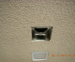New AC Vents in the ceiling throughout the house