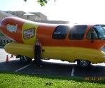 We exited for gas and found the wienermobile!