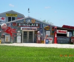 House in Fanning Missouri with a large collection of Route 66 memorabilia