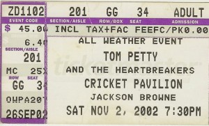 Tom Petty Phoenix 2002