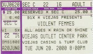 Violent Femmes San Diego 2000